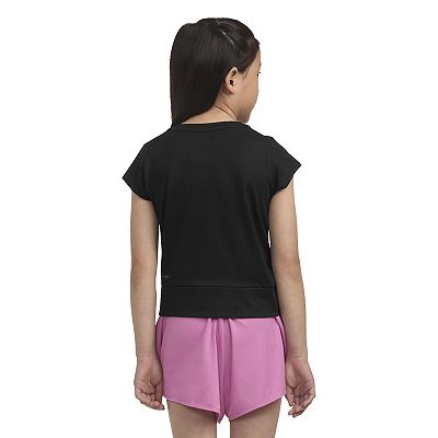 Girls 4 6x Nike All Day Play Dri FIT Twist Hem T shirt