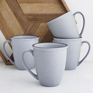 Stone + Lain Tina Stoneware 16-Piece Dinnerware Set