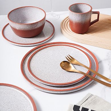 Stone + Lain Vince Stoneware 16-Piece Dinnerware Set