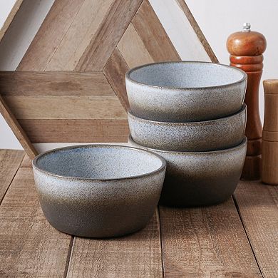 Stone + Lain Vince Stoneware 16-Piece Dinnerware Set