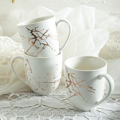 Stone Lain Zora Porcelain 16-Piece Dinnerware Set