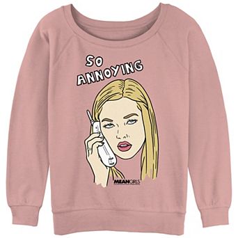 Juniors' Mean Girls Karen Smith So Annoying Graphic Slouchy Terry