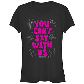 Juniors' Mean Girls You Can't Sit With Us Poster Graphic Tee