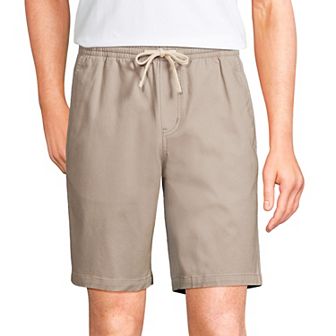 Men's Lands' End Pull-On Deck Shorts