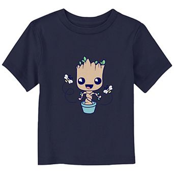 Baby & Toddler Boy Guardians Of The Galaxy Groot Happy Spring Graphic Tee