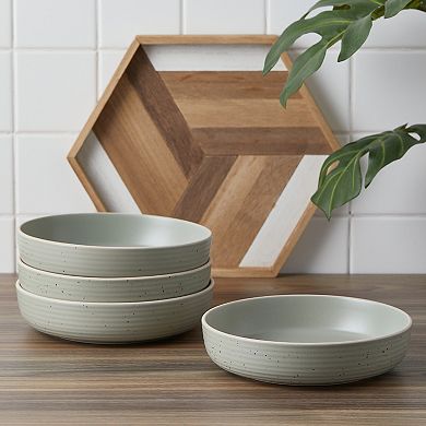 Stone + Lain Lauren Stoneware 16-Piece Dinnerware Set