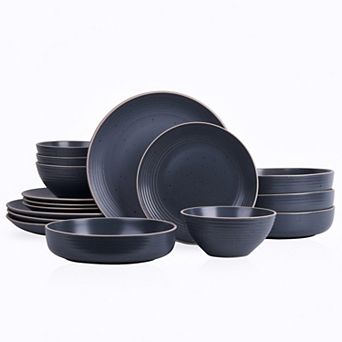 Stone Lain Lauren Stoneware 16 pc Dinnerware Set