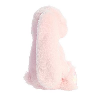 Aurora Small Pink Spring 9" Gingham Bunny Vibrant Stuffed Animal