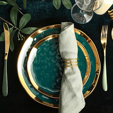 Stone Lain Florian Porcelain 16-Piece Dinnerware Set