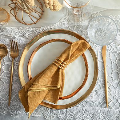 Stone Lain Florian Porcelain 16-Piece Dinnerware Set