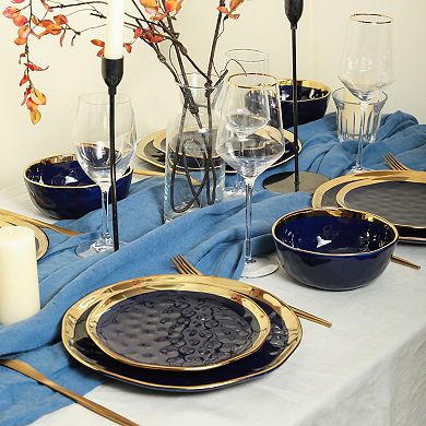 Stone Lain Florian Porcelain 16-Piece Dinnerware Set