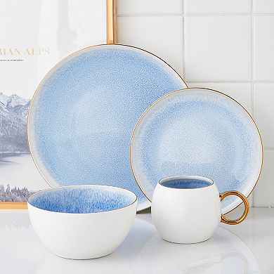 Stone + Lain Josephine Porcelain 16-Piece Dinnerware Set