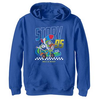 Disney / Pixar's Toy Story Buzz And Woody Rocket Car Boys Graphic Hoodie