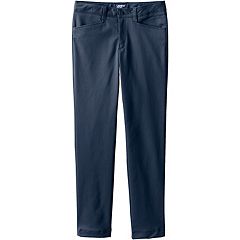 Girls 4-18 IZOD Pull-On Stretch Twill School Uniform Pants in Regular &  Plus Size