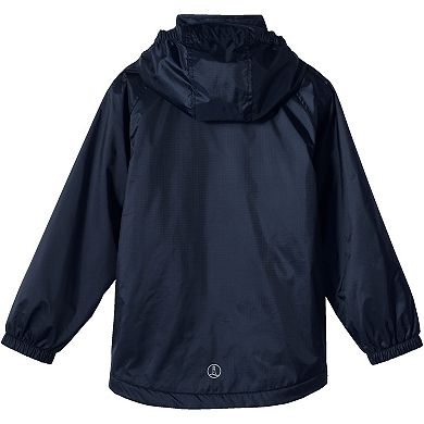 Kids' 4-20 Lands' End School Uniform Fleece Lined Rain Jacket