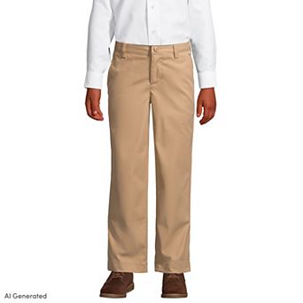 Boys 2-20 Lands' End School Uniform Iron Knee Performance Chino Pants