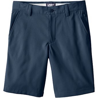 Boys 8-20 Lands' End School Uniform Performance Chino Shorts in Husky