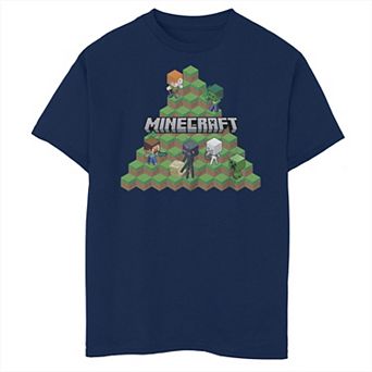 Boys Minecraft Mob Mix Husky Graphic Tee