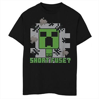 Boys Minecraft Short Fuse? Graphic Tee