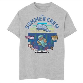 Boys Minecraft The Summer Crew Graphic Tee