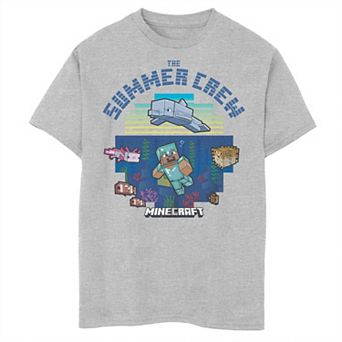 Boys Minecraft The Summer Crew Graphic Tee