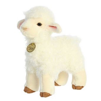 Aurora Medium White Miyoni 10" Lovely Lamb Adorable Stuffed Animal