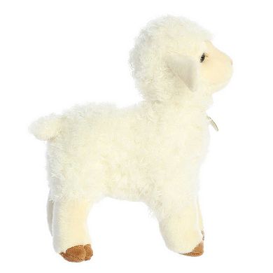 Aurora Medium White Miyoni 10" Lovely Lamb Adorable Stuffed Animal