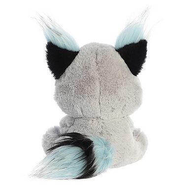 Aurora Medium Gray Enchanted 10" Rosette Raccoon Sparkling Stuffed Animal