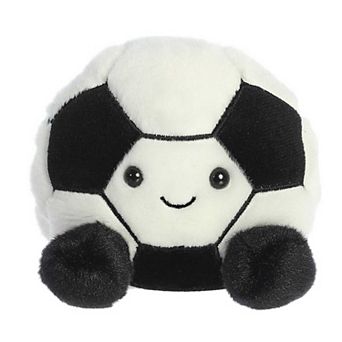Aurora Mini Black Palm Pals 5" Striker Soccerball Adorable Stuffed Animal