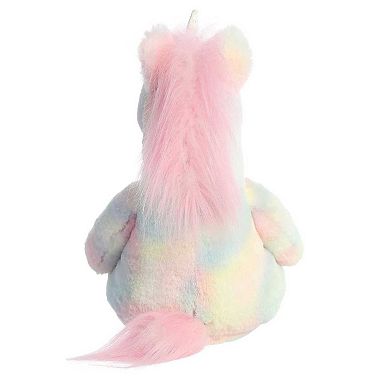 Aurora Large Multicolor Sluuumpy 15" Da Rainbow Unicorn Cozy Stuffed Animal