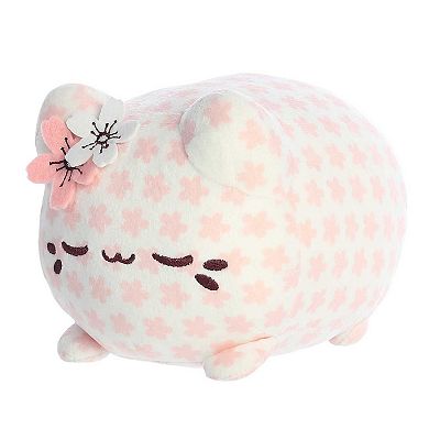 Aurora Small Pink Tasty Peach 7" Sakura Meowchi Enchanting Stuffed Animal