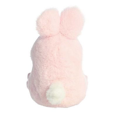 Aurora Mini Pink Rolly Pet 5" Bunny Pink Round Stuffed Animal