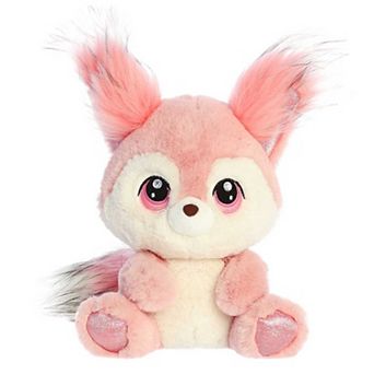 Aurora Medium Pink Enchanted 10" Freya Fox Sparkling Stuffed Animal