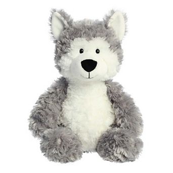 Aurora Medium Gray Tubbie Wubbies 12" Husky Snuggly Stuffed Animal