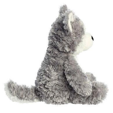 Aurora Medium Gray Tubbie Wubbies 12" Husky Snuggly Stuffed Animal