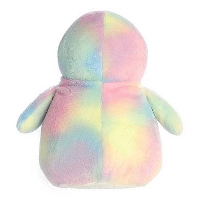 Aurora Medium Destination Nation 11" Penguin Pastel Rainbow Adventurous Stuffed Animal
