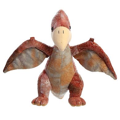 Aurora Medium Brown Dinos & Dragons 11" Pteranodon Ferocious Stuffed Animal