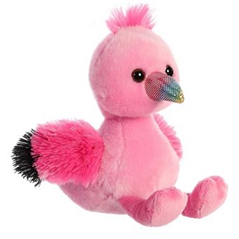 Aurora Small Pink Mini Flopsie 8" Fairy Flamingo Adorable Stuffed Animal