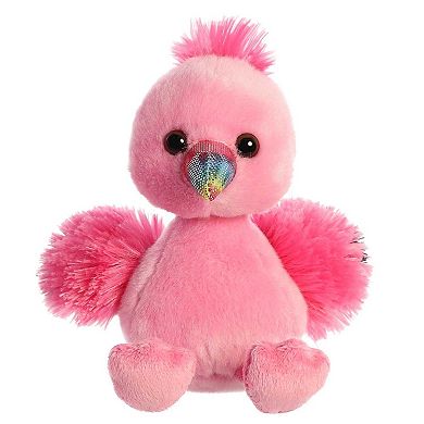 Aurora Small Pink Mini Flopsie 8" Fairy Flamingo Adorable Stuffed Animal