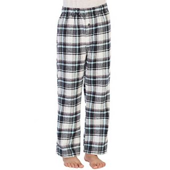 Gioberti Kid's Flannel Lounge Pajama Pants - Yarn Dye Brushed With Elastic Waist