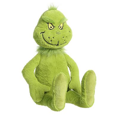 Aurora X-large Green Dr. Seuss 33" Jumbo Grinch Whimsical Stuffed Animal