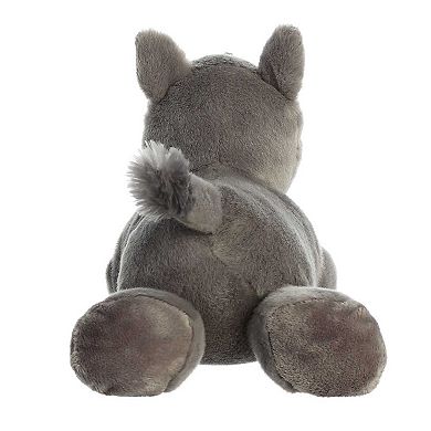 Aurora Medium Gray Flopsie 12" Rodney Rhino Adorable Stuffed Animal