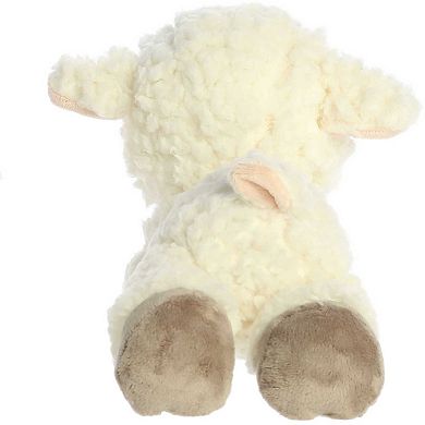 Aurora - Medium White Dreamy Eyes - 10" Lea Lamb - Enchanting Stuffed Animal