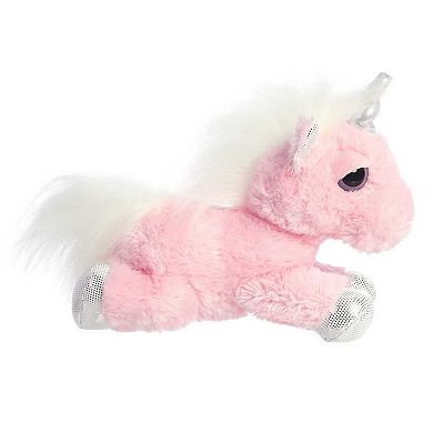 Aurora Medium Pink Dreamy Eyes 10" Heavenly Pink Unicorn Enchanting Stuffed Animal