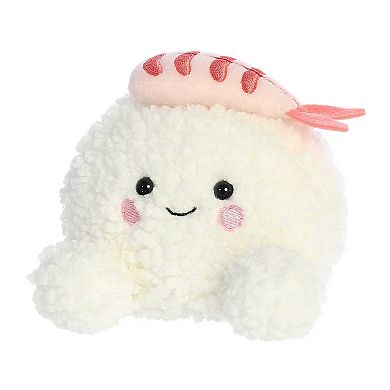 Aurora Mini White Palm Pals 5" Ebi Shrimp Sushi Adorable Stuffed Animal