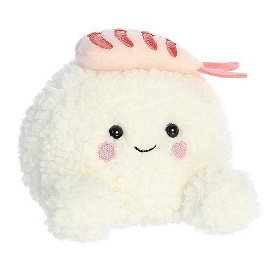 Aurora Mini White Palm Pals 5" Ebi Shrimp Sushi Adorable Stuffed Animal