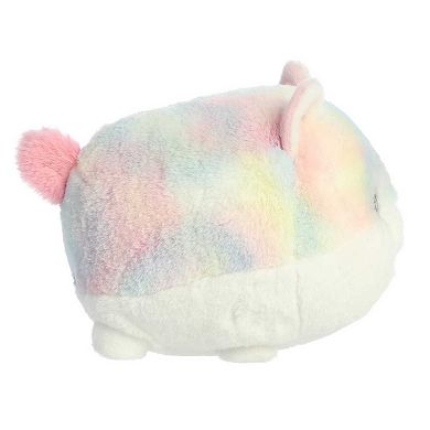 Aurora Medium Multicolor Teddy Pets 10" Rainbow Pom Playful Stuffed Animal