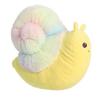 Aurora Small Yellow Squishiverse Squishy Hugs 9" Snail Adorable Stuffed Animal