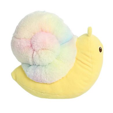 Aurora Small Yellow Squishiverse Squishy Hugs 9" Snail Adorable Stuffed Animal