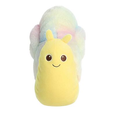 Aurora Small Yellow Squishiverse Squishy Hugs 9" Snail Adorable Stuffed Animal
